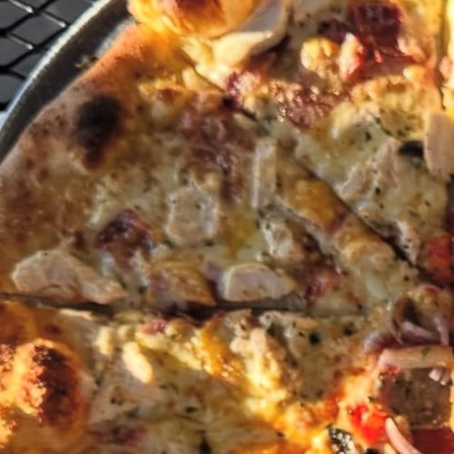 Hail Caesar Pizza.
