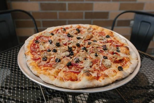 Carnivore Pizza.